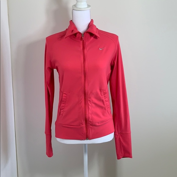 Nike Tops - Pink Nike track jacket | Size S